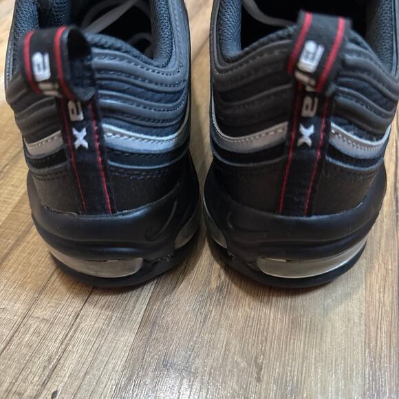 Nike Air Max 97 Black White Sport Red main image 6
